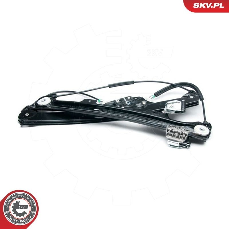 Do koszyka Mechanizm podnoszenia szyby drzwi przednich lewych BMW 5  E61